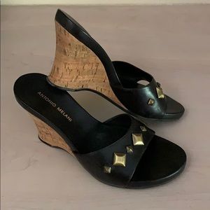 Cork slide sandal